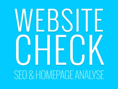 Angebotsbild von Website Check - SEO & Homepage Analyse