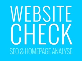 Angebotsbild - Website Check - SEO & Homepage Analyse